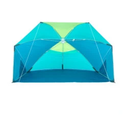 3-person Sun Shelter Beach Parasol UPF50+ Iwiko 180 - Blue Yellow -Regatta Camp Store k0aecc269ab0afe281dd9bea23f80ac30