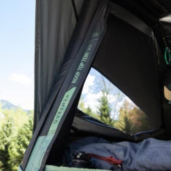 Quechua INFLATABLE ROOF TENT MH900 FRESH & BLACK 2 PERSON -Regatta Camp Store k0f0b2bee654cec52cd87d3899a2b7be9