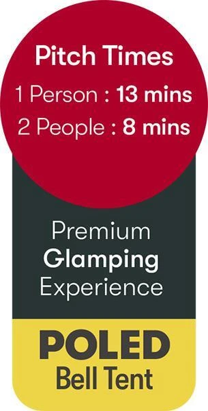Quest 5m Bell Tent 7 Quest 5m Bell Tent - Image 5