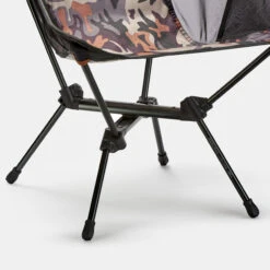 Quechua LOW FOLDING CAMPING CHAIR MH500 CAMO -Regatta Camp Store k3e440451ac478ee34e006063a6a97b34