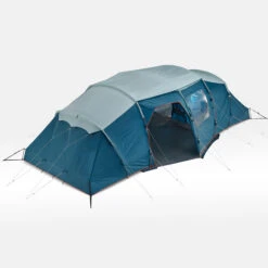 Quechua 8 Man Tent With Poles - Arpenaz 8.4 -Regatta Camp Store k517ab793fd4d31387b77f523bea13a02