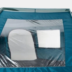 Quechua 8 Man Tent With Poles - Arpenaz 8.4 -Regatta Camp Store k5523d39814965a19222a852d2b81c848