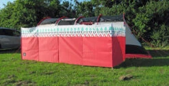 OLPRO Witley 5 Pole Wooden Windbreak -Regatta Camp Store k56bacc9a00fbdb17fc9d7b1cc9530180