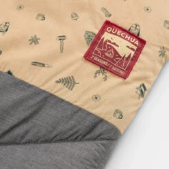 Quechua Camping Sleeping Bag Arpenaz 10° Cotton Double -Regatta Camp Store k5ac476416b0447a364e8158207d0e26a