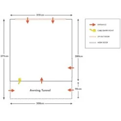 AirTek Kamper Pro 1 Inflatable Drive Away Awning -Regatta Camp Store k5bf094cd440979174ac9efca3b52b8dc