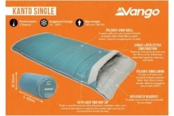 Vango Kanto Single Sleeping Bag -Regatta Camp Store k9289bc30480f83105d01b02c2d59b99c