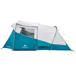 Quechua 5 Man Blackout Tent With Poles - Arpenaz 5.2 F&B -Regatta Camp Store k9638f4e0938007ba24397c6ef9ebb08c