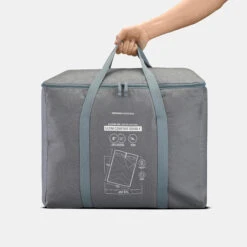 Quechua CAMPING SLEEPING BAG - ARPENAZ 0° COTTON DOUBLE -Regatta Camp Store kd004f33d3a3e96c29264f6d1c4057b21