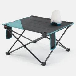 Quechua LOW FOLDING CAMPING TABLE MH100 Grey -Regatta Camp Store ke01116bcd26d4e1c3ec42ec72115518a
